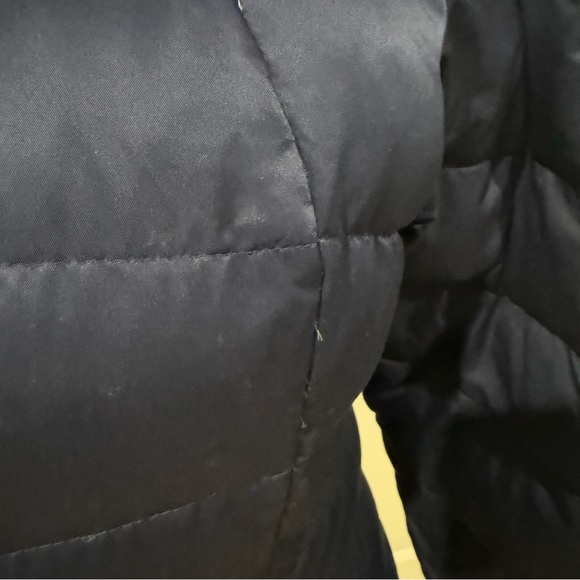 Patagonia Women’s 80% Goosedown Puffer Jacket Size Small Navy Blue - Picture 10 of 13